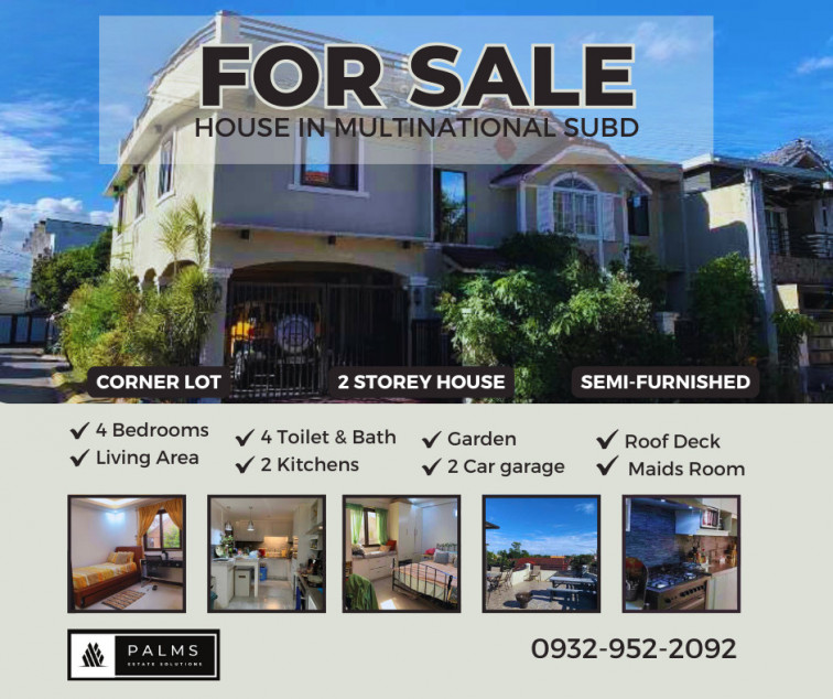 House And Lot For Sale In Multinational Village Parañaque City