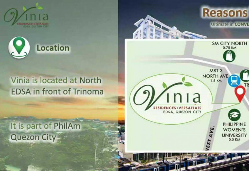 Rent To Own Studio Unit At Vinia Residences, Quezon City