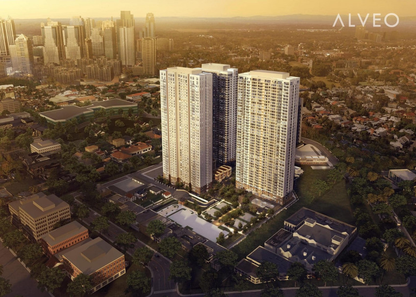 RFO Clean Title Studio Unit For Sale At The Travertine Portico Alveo Pasig