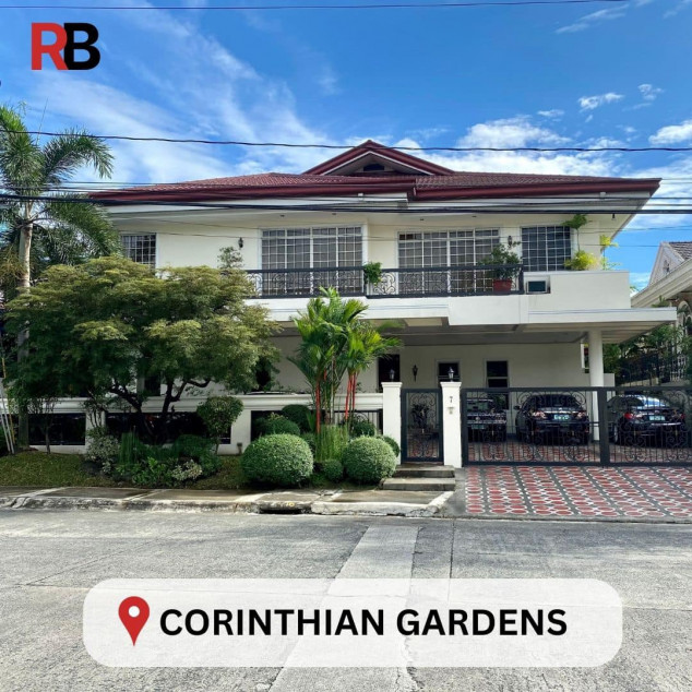 Elegant 4-Bedroom House with Pool for Sale in Corinthian Gardens, Quezon City