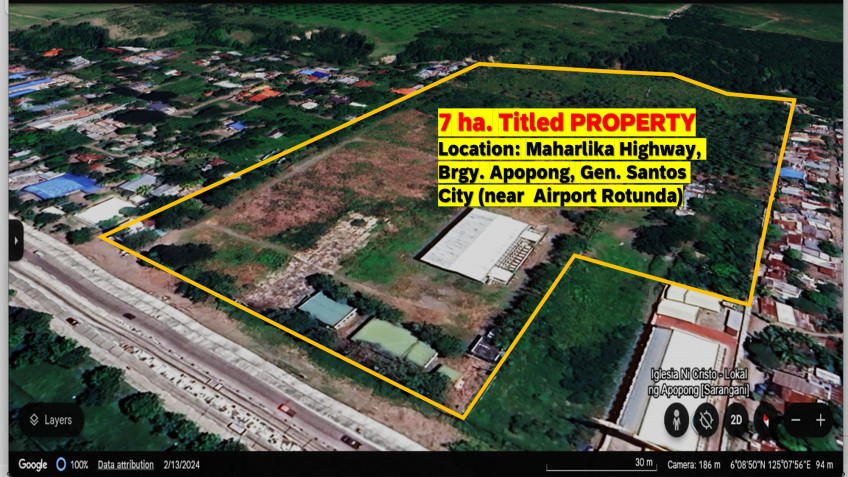 7-Hectare Industrial Property For Sale With Various Improvements In General Santos City