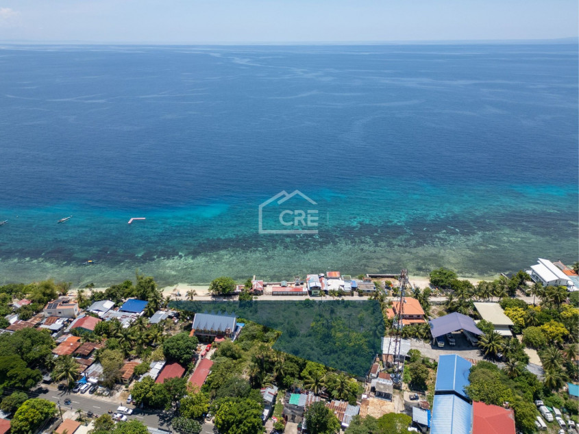 Lot For Sale Across A White Sand Beach - Lagunde Oslob, Cebu