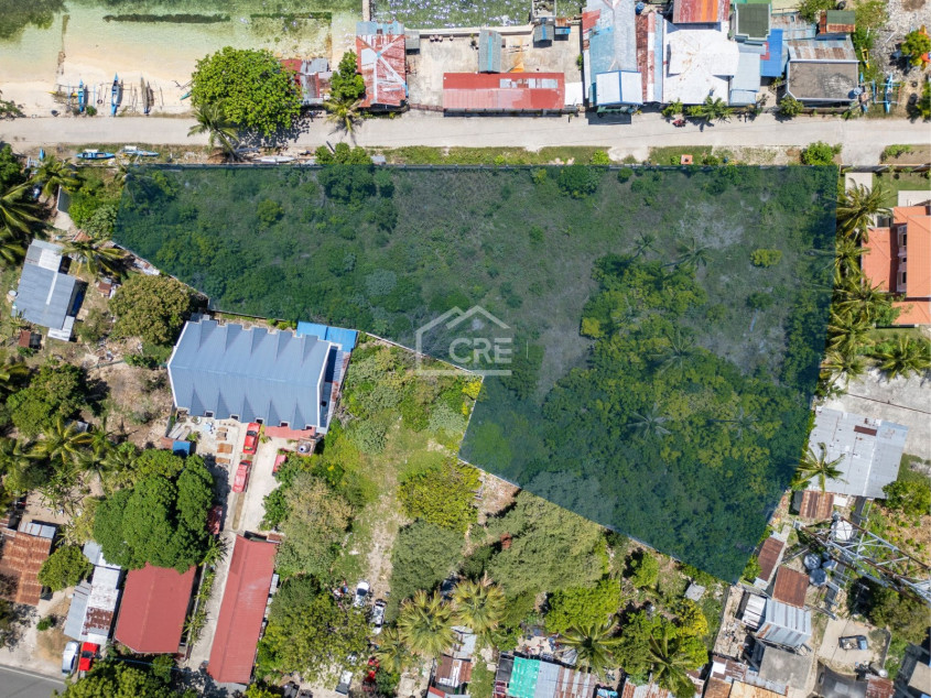 Lot For Sale Across A White Sand Beach - Lagunde Oslob, Cebu
