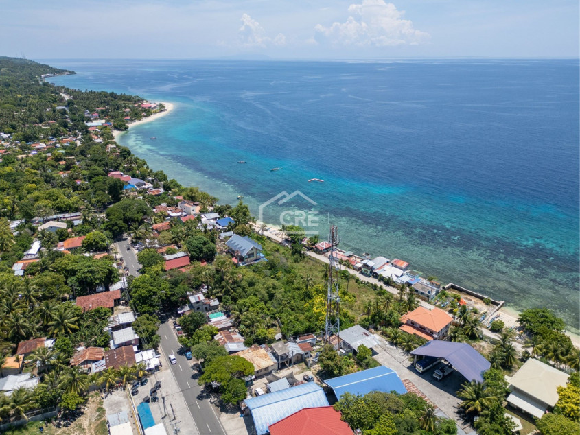 Lot For Sale Across A White Sand Beach - Lagunde Oslob, Cebu