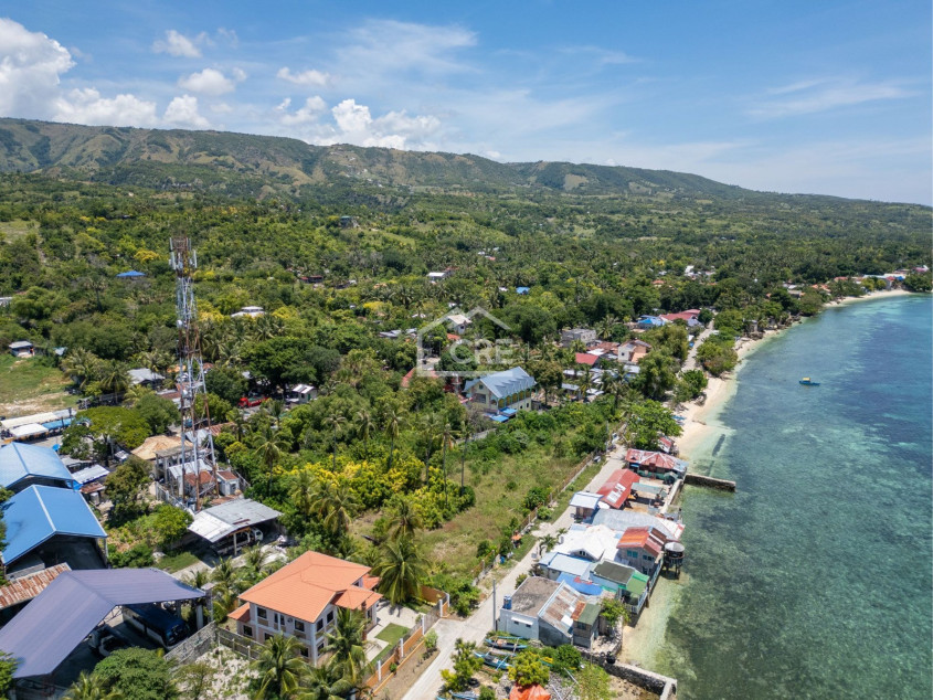 Lot For Sale Across A White Sand Beach - Lagunde Oslob, Cebu