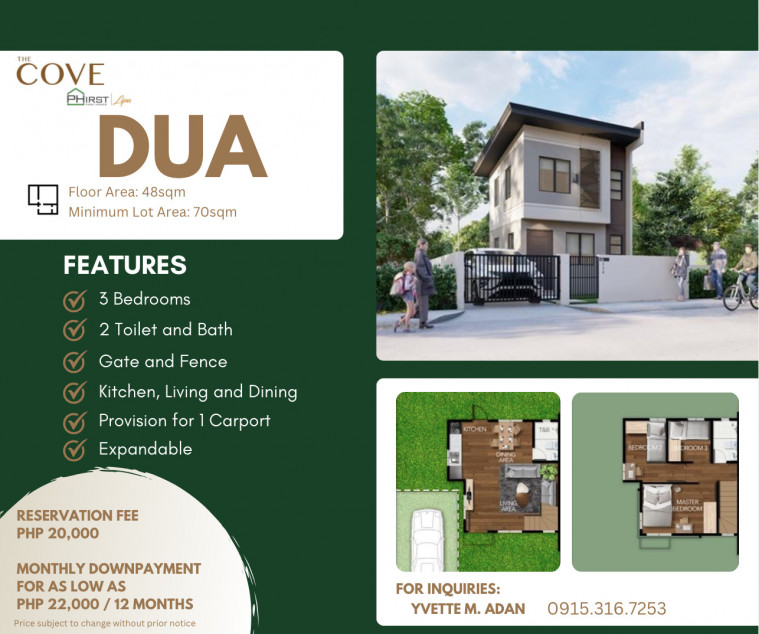 House And Lot For Sale (RFO & NRFO) In Lipa, Batangas