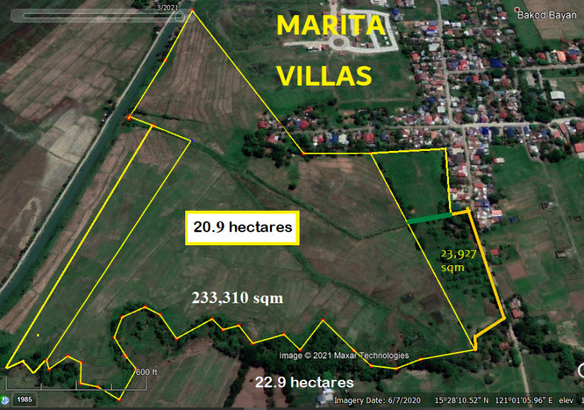 Lot For Sale In Cabanatuan, Nueva Ecija (Good For Subdivision)