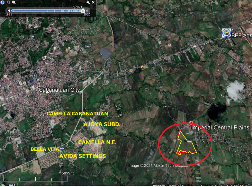 Lot For Sale In Cabanatuan, Nueva Ecija (Good For Subdivision)