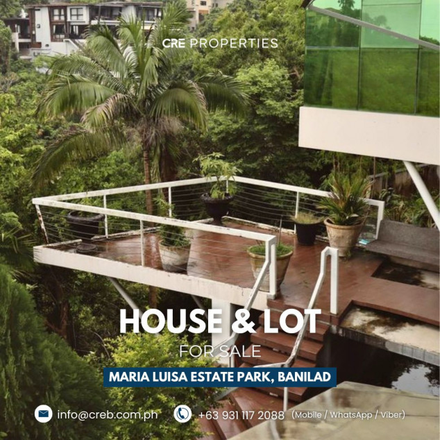 Stylish Modern House & Lot for Sale - Maria Luisa Estate Park, Banilad, Cebu City