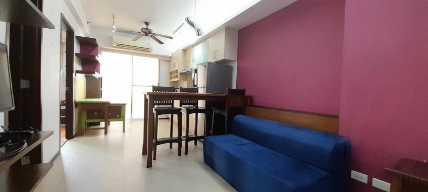 Fully-Furnished 1-Bedroom Condo for Sale/Rent In Circulo Verde, Quezon City