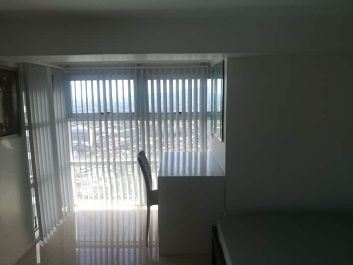 PROPERTY # 3034- Loft-Type 2BR Semi-Furnished Condo in Club Ultima Tower, Jones, Cebu City