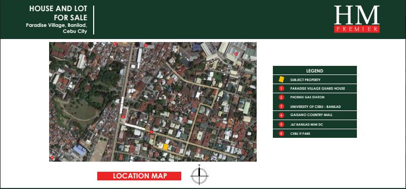 PROPERTY # 5048 - House for Sale in Paradise Village, Banilad, Cebu City