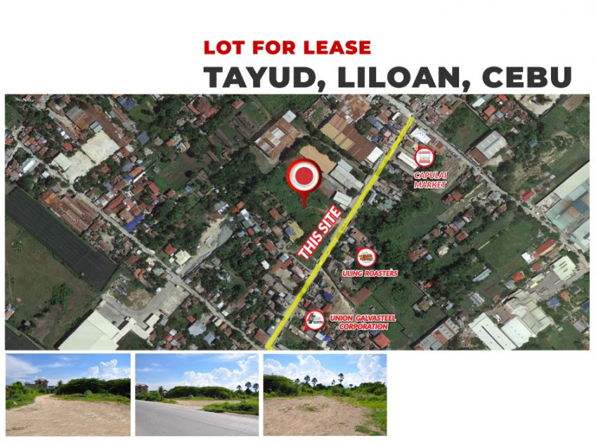 Property# 7044 -For Rent Commercial Lots in Tayud, Liloan, Cebu