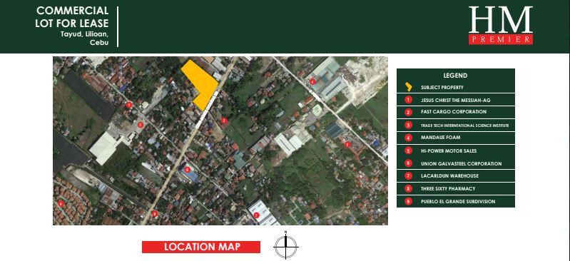 Property# 7044 -For Rent Commercial Lots in Tayud, Liloan, Cebu