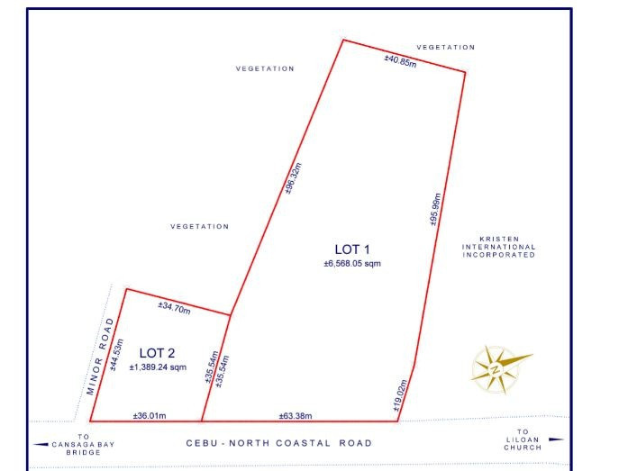 Property# 7044 -For Rent Commercial Lots in Tayud, Liloan, Cebu