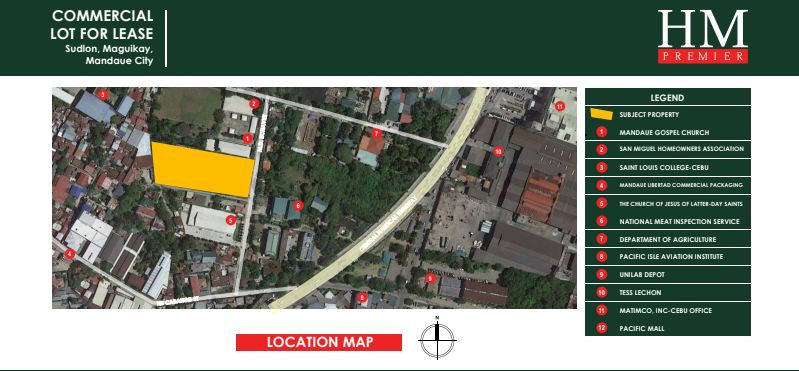 PROPERTY # 7077 - For Rent Lot in Sudlon, Maguikay, Mandaue City