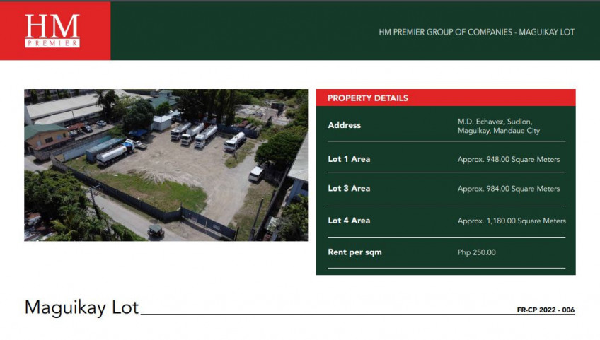 PROPERTY # 7077 - For Rent Lot in Sudlon, Maguikay, Mandaue City