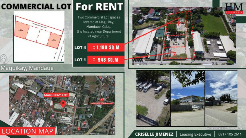 PROPERTY # 7077 - For Rent Lot in Sudlon, Maguikay, Mandaue City
