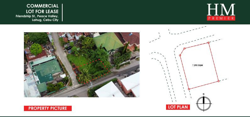 PROPERTY # 7079 - For Rent Commercial Lot in Peace Valley, Lahug, Cebu City