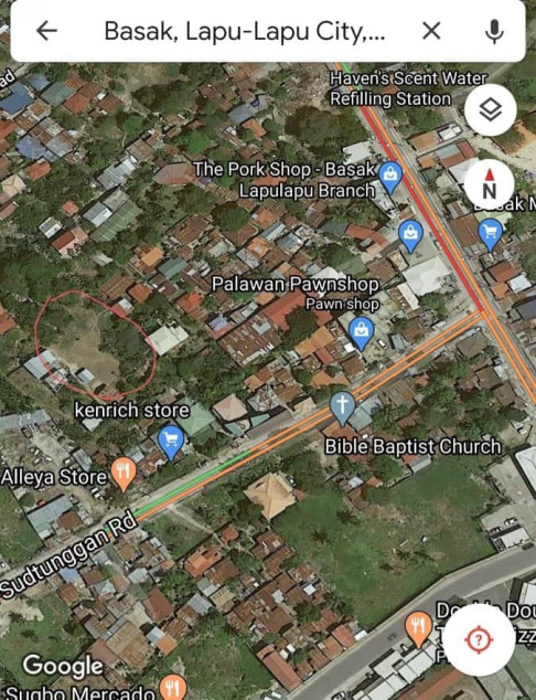 PROPERTY # 8057 - For Sale Lot in Sudtunggan Road, Basak, Lapu-Lapu City