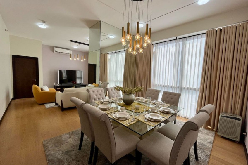 For Rent: 3 Bedroom Unit with 2 Parking Spaces at The Residences at The Westin Manila