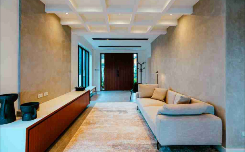 For Sale Brand New House With Pool In Capitol Homes Quezon City