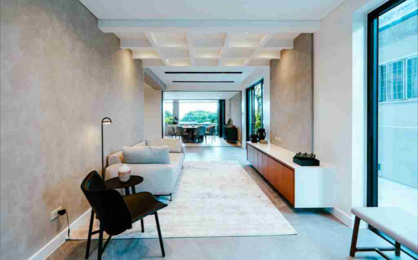 For Sale Brand New House With Pool In Capitol Homes Quezon City