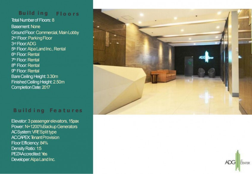 PROPERTY # 8065 - Office Space for Lease at ADG IT Center, Subangdaku, Mandaue City