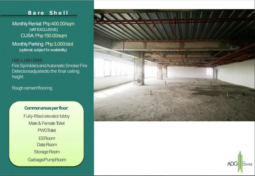 PROPERTY # 8065 - Office Space for Lease at ADG IT Center, Subangdaku, Mandaue City