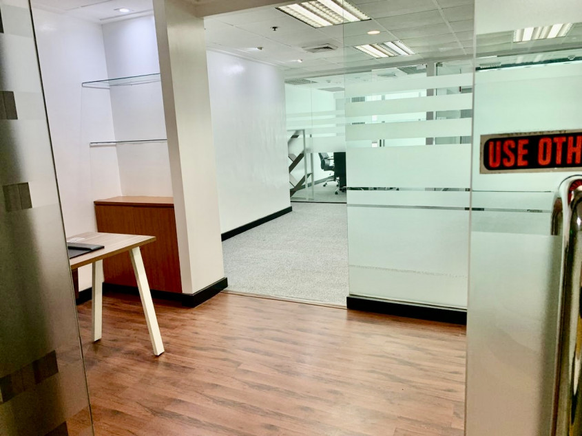 Fully Fitted 89 SQM Office Space For Sale At Taipan Place Ortigas Center Pasig City