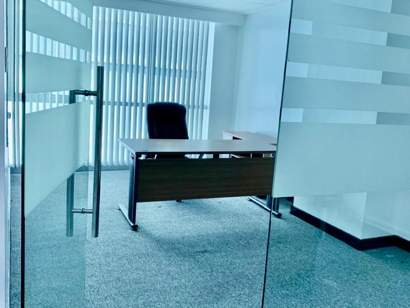 Fully Fitted 89 SQM Office Space For Sale At Taipan Place Ortigas Center Pasig City