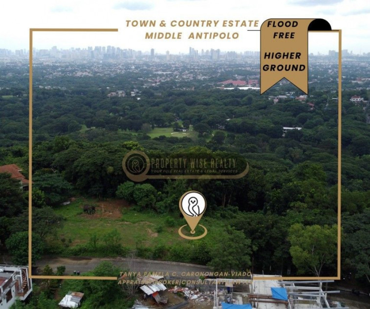 For Sale Unobstructed Through Lot with City View I Town & Country Estate Antipolo