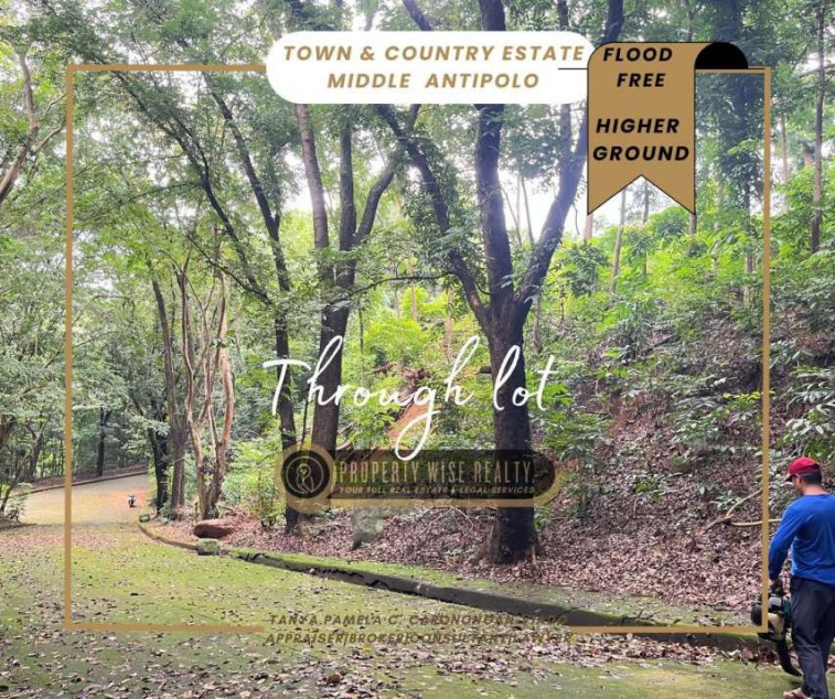 For Sale Unobstructed Through Lot with City View I Town & Country Estate Antipolo