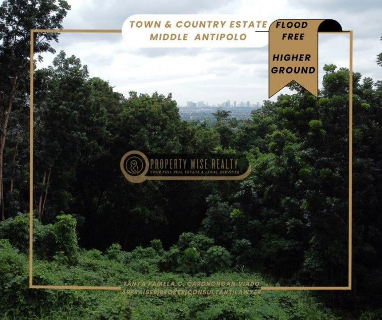 For Sale Unobstructed Through Lot with City View I Town & Country Estate Antipolo