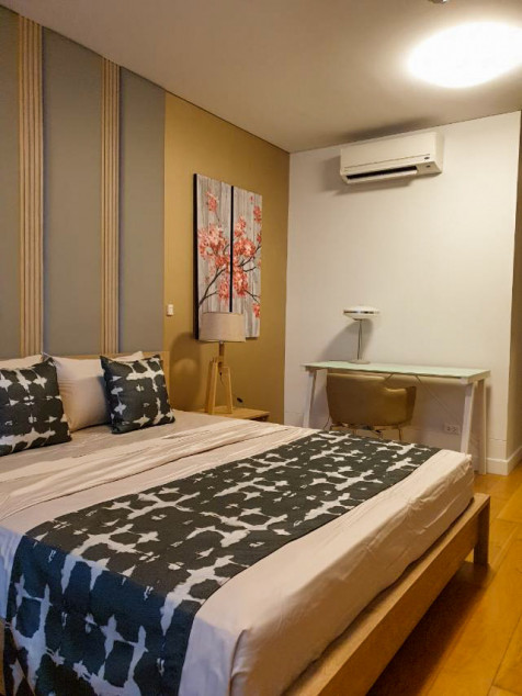 Clean Title RFO Furnished 2BR With Balcony & Parking For Sale At Park Terraces Makati