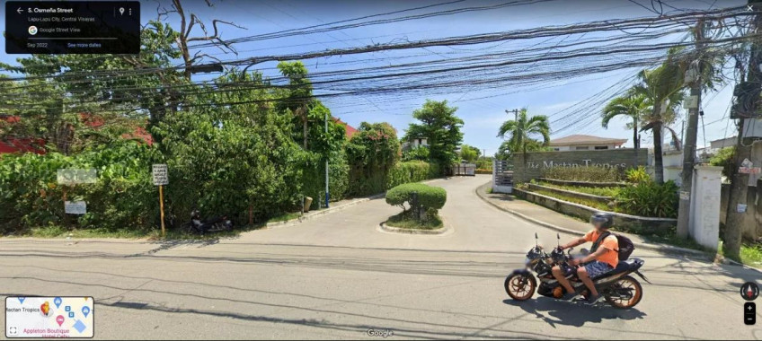 PROPERTY # 9012 - For Sale Lot In Mactan Tropics, Lapu-Lapu City