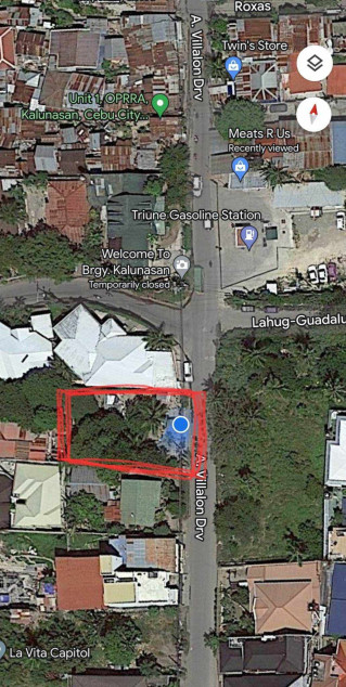 PROPERTY # 11321  For Rent: Commercial Lot in Peace Valley, Lahug, Cebu City