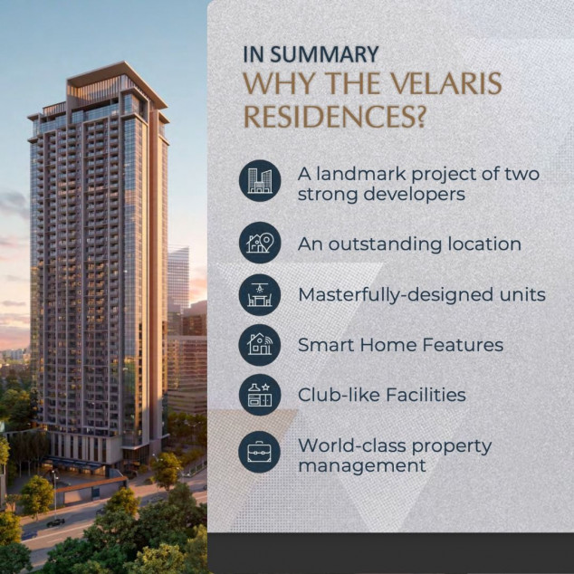 Velaris Residences 3 Bedroom Unit with Balcony