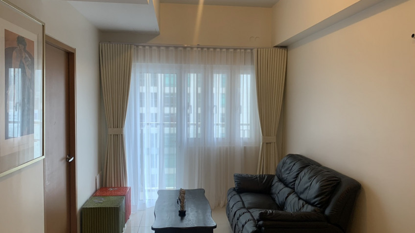 RFO Clean Title Furnished 1BR With Balcony For Sale At Madison Park West BGC Taguig