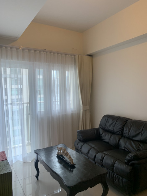 RFO Clean Title Furnished 1BR With Balcony For Sale At Madison Park West BGC Taguig