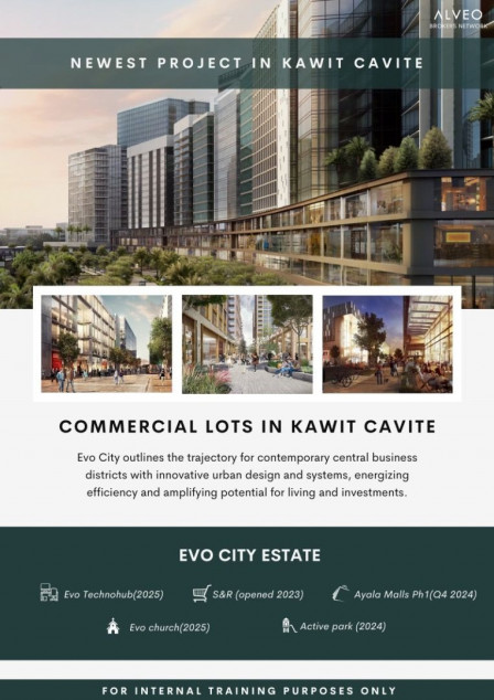 Commercial Lot For Sale At Evo City South District, Kawit, Cavite