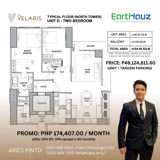 Condo Units For Rent at Velaris Residences Tower, Pasig City