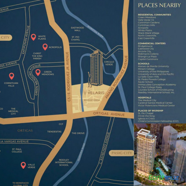 Condo Units For Rent at Velaris Residences Tower, Pasig City