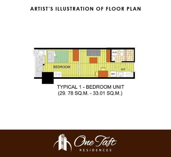 Cityland One Taft Residences Studio Condo in Taft Ave. Manila Ready For Occupancy