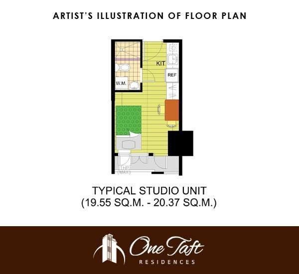 Cityland One Taft Residences Studio Condo in Taft Ave. Manila Ready For Occupancy