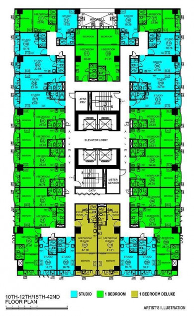 Cityland 101 Xavierville Studio Condo in Quezon City near Ateneo Ready For Occupancy