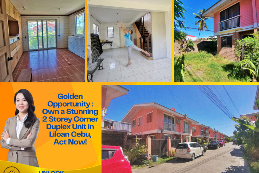 Own Your Dream 2-Storey Duplex Corner House and Lot in Colorado Dos Subdivision, Jubay, Liloan, Cebu