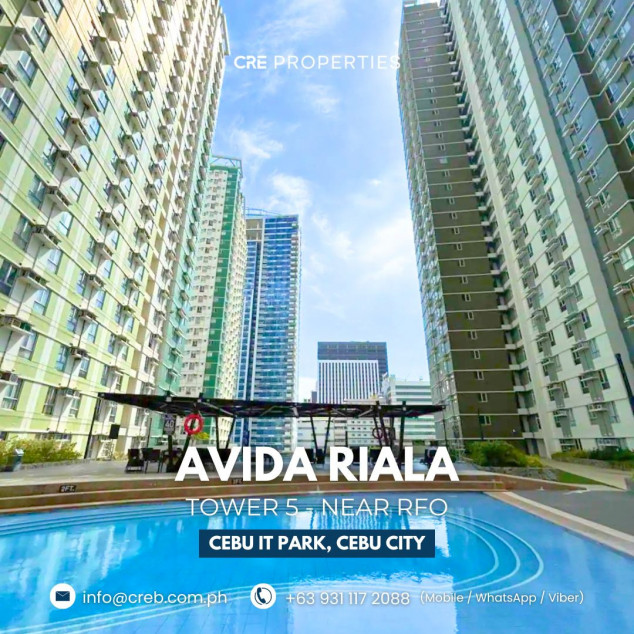 Pre-Selling Condo Units At Avida Towers Riala Tower 5 Cebu City | Near RFO