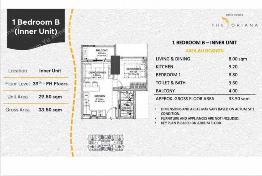 Brand New 1 Bedroom In Quezon City For Sale