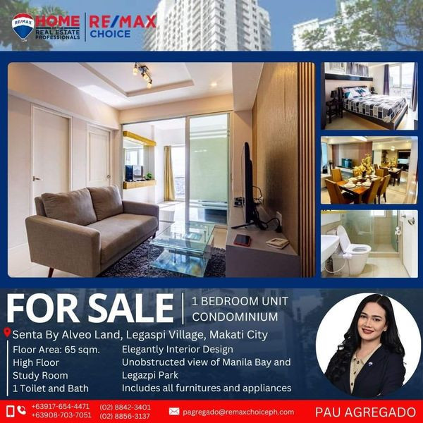 For Sale 1BR Condo At Senta Condominium, Makati City